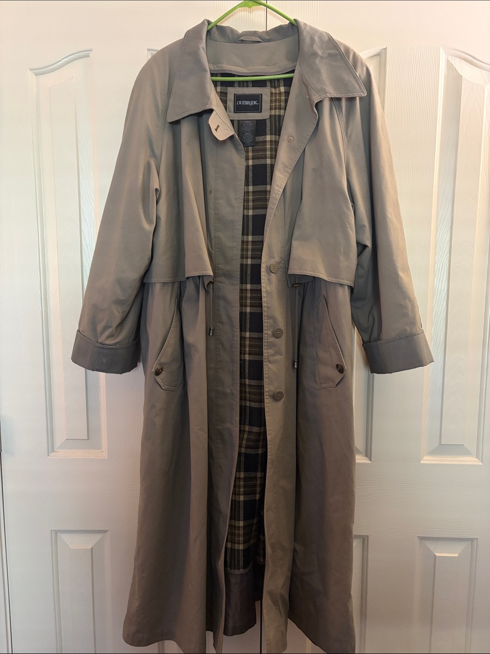 Outbrook Long Trench Coat
